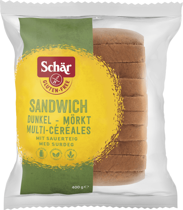 Sandwich Mörkt Glutenfri