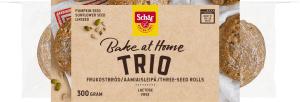 Trio frukostbröd glutenfri