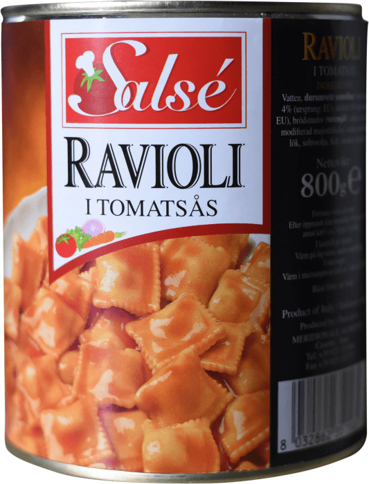 Ravioli i Tomatsås