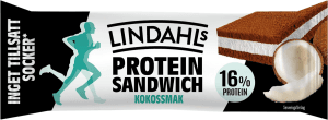Mellanmål Protein Sandwich Kokos
