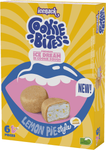 Glass Cookie Bites Lemon Pie 6-pack