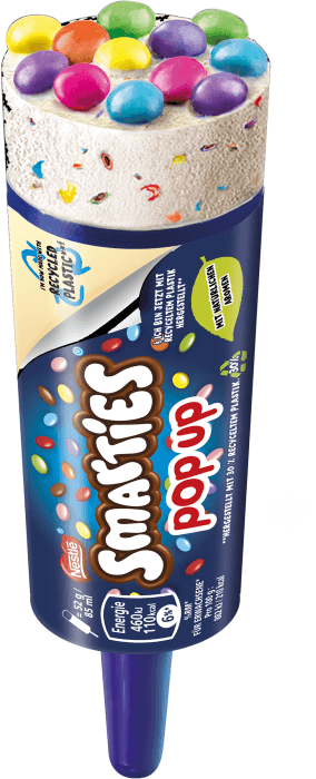 Glass Smarties Pop Up