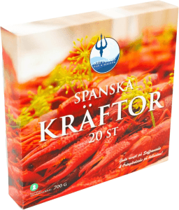Kräftor Spanska Frysta 20-p