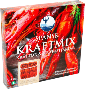 Kräftlåda Mix Fryst