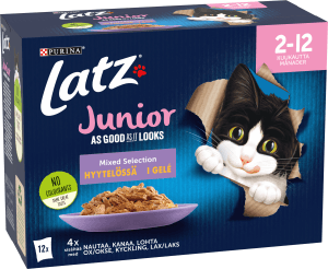 Kattmat Junior Gelé 12x85g