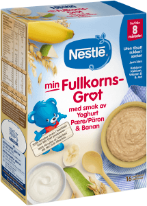 Min Fullkornsgröt Yoghurt, Päron & Banan
