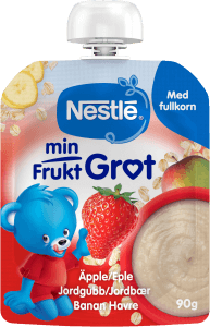 Gröt Jordgubb, Äpple & Banan 6M