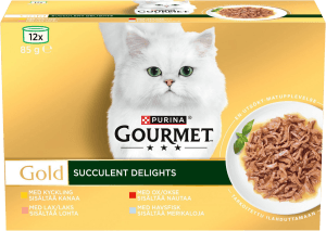 Kattmat Kyckling/Lax/Ox/Havsfisk 12x