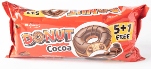 Donut med choklad glasyr