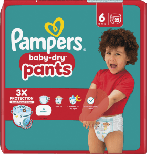 Byxblöja Babydry S6 13-19kg
