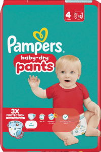 Byxblöja Babydry S4 9-15kg
