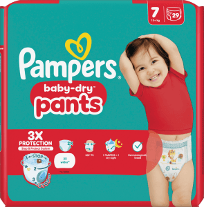 Byxblöja Babydry S7 15+kg