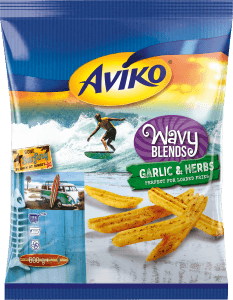 Pommes Wavy Blends Garlic Herbs