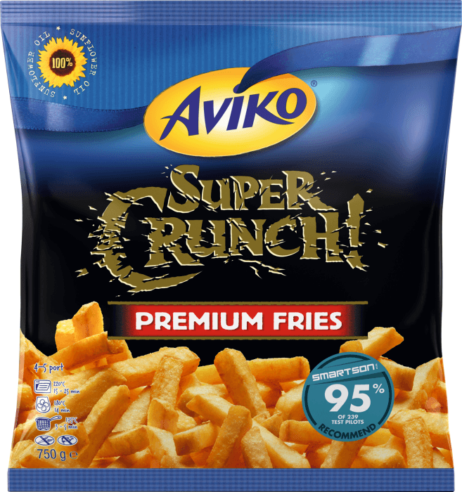 Fries Super Crunch Fryst