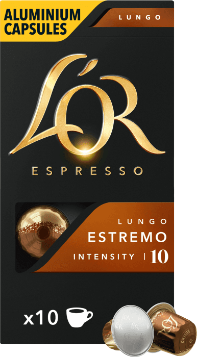 Kaffekapslar Lungo 10 Estremo