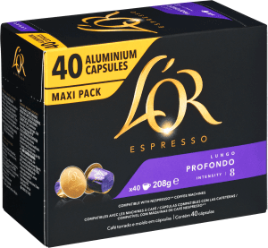 Lungo Profondo 8 Kaffekapslar