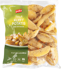 Färsk Klyftpotatis med Kryddor