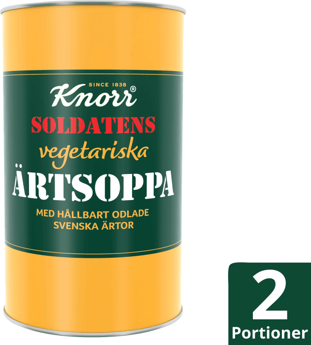 Ärtsoppa Vegetarisk utan Fläsk