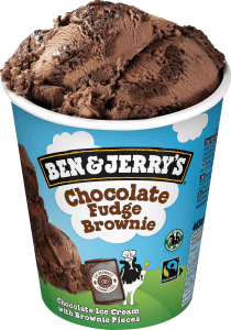 Glass Chocolate Fudge Brownie Fairtrade
