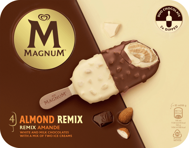 Almond Remix 4-p GB Glace