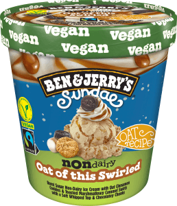 Glass Sundae Non-Dairy Oat of this Swirled Vegan
