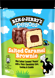Glass Salted Caramel Brownie Peaces 10-p