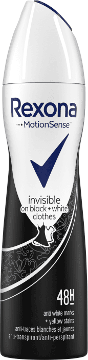 Deodorant Spray Women Invisible On Black+White Clothes