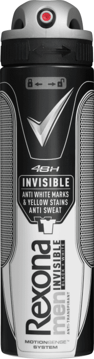 Deodorant Spray Invisible On Black+White Clothes
