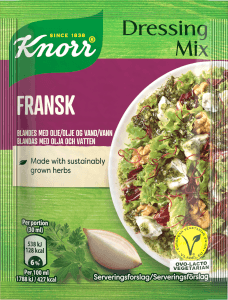 Dressingmix Fransk 3x8g