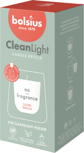 Ljus Cleanlight Refill Vit 2-pack