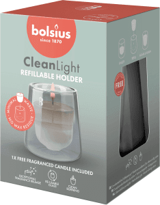 Doftljus Clean light Cypress & amber