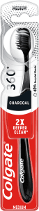Tandborste 360 Charcoal Medium