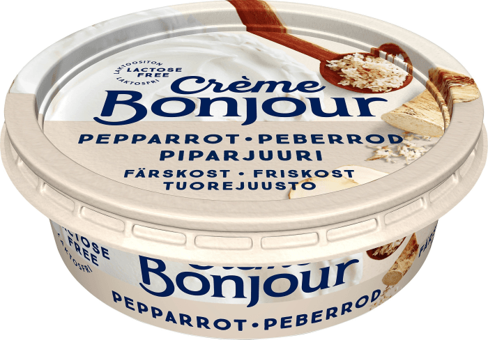 Färskost Pepparrot 25% Laktosfri