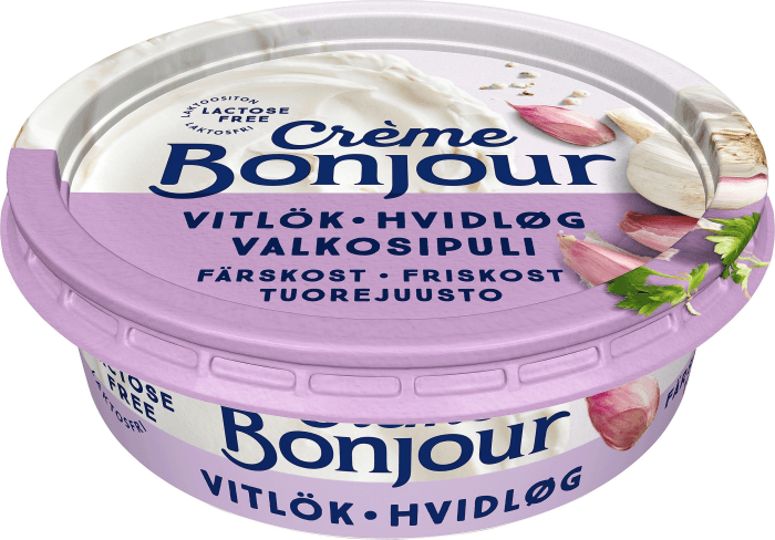 Färskost Vitlök 25% Laktosfri