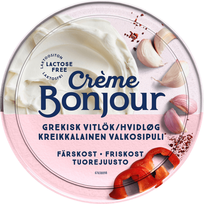 Färskost Grekisk vitlök laktosfri