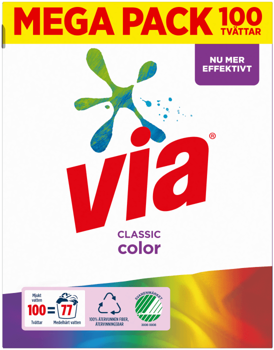 Tvättmedel Classic Color 4,4kg