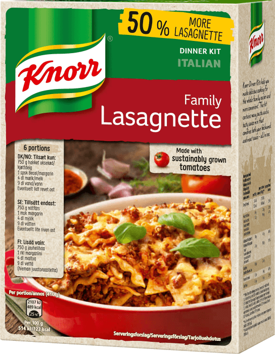 Lasagnette Family