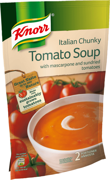 Tomatsoppa Mascarpone Italian Chunky