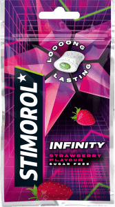 Tuggummi Strawberry & Lime Sockerfri