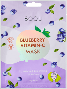 Ansiktsmask Blueberry Vitamin-C Sheet Mask