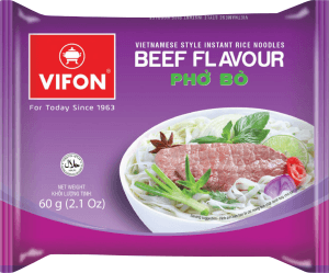 Beef Flavour Rice Noodles Pho Bo