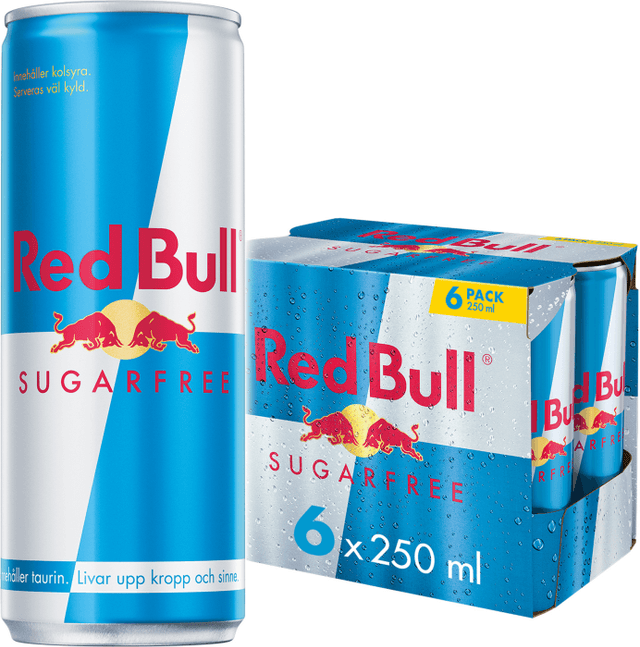 Energidryck Sockerfri 6x250ml