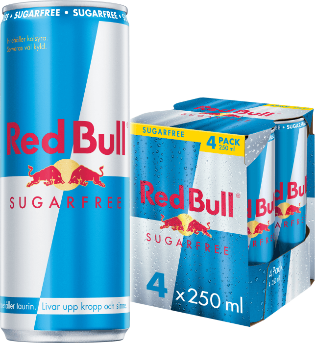 Energidryck Sockerfri 4x250ml