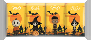 Mjölkchoklad Halloween 4-p