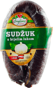 Sudjuk Bosnisk Oxkorv vitlök