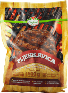 Hamburgare Pljeska Fryst 6x