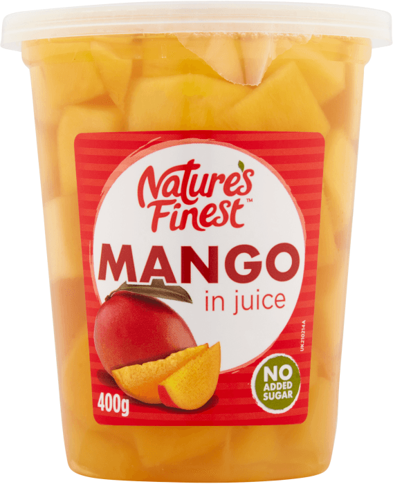 Mango i bägare