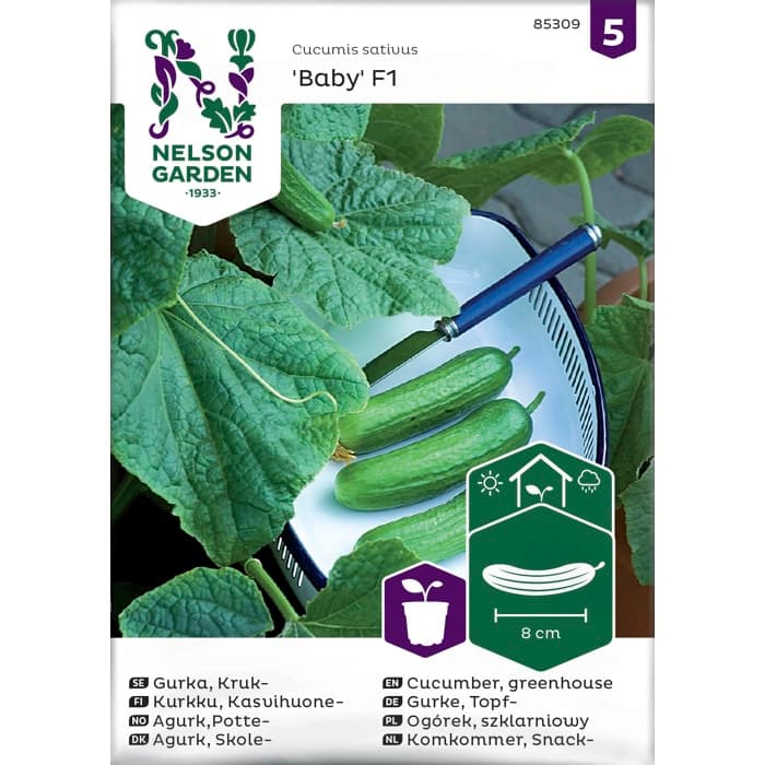 Odlingsfrön Gurka Mini EKO