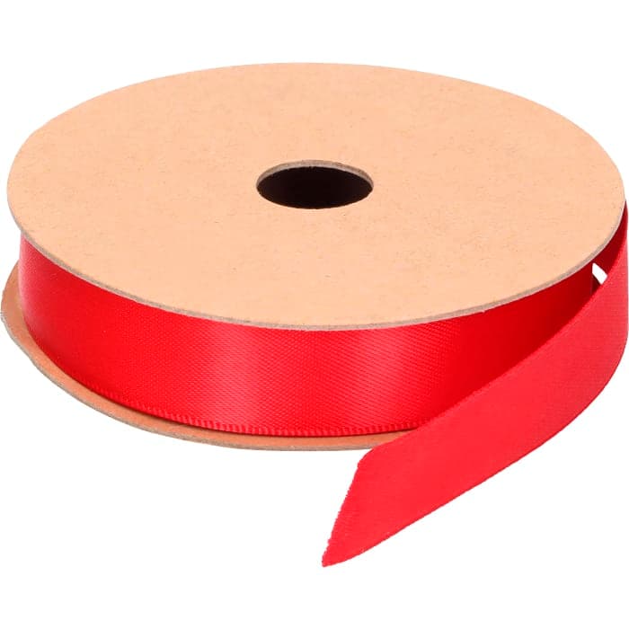 Satinband röd 16mmx