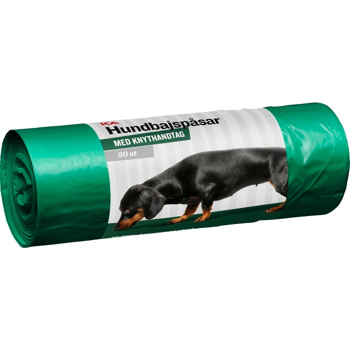 Hundbajspåse Grön
